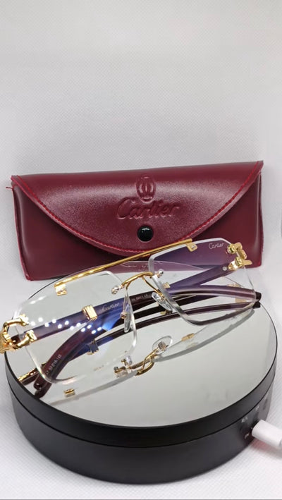 Luxury UV Leopard Pattern Glasses